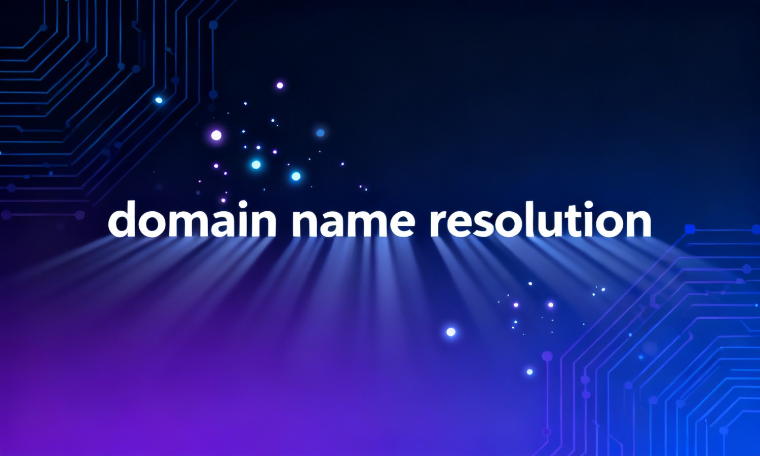 domain name resolution