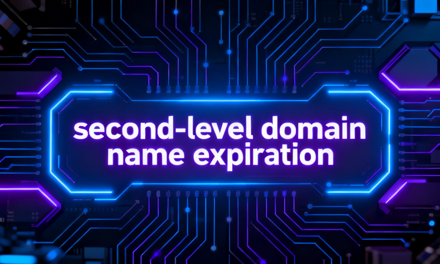 second-level domain name expiration