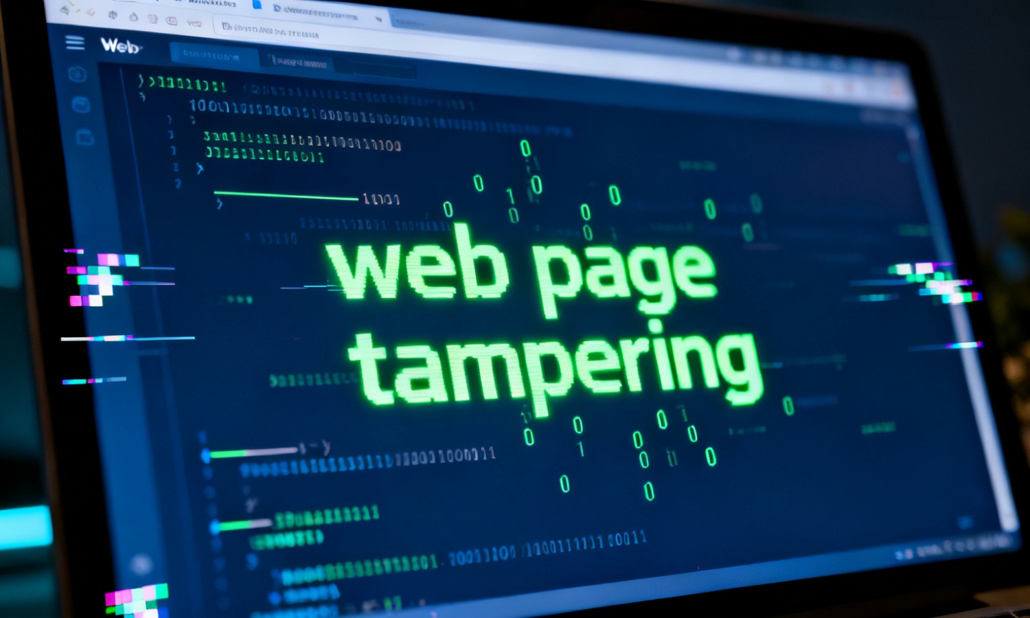 web page tampering