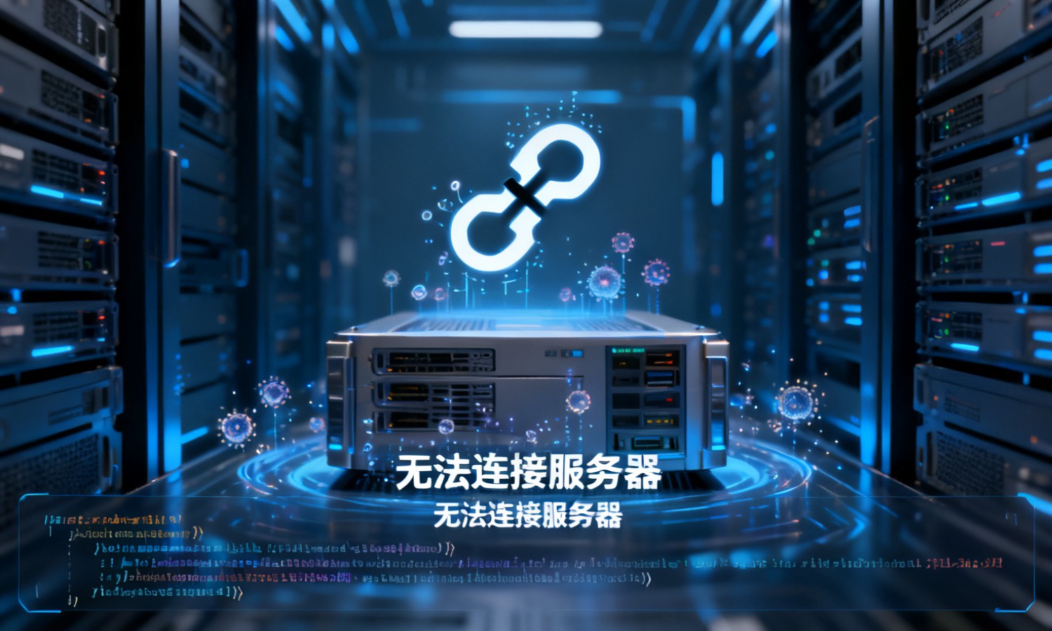 无法连接服务器