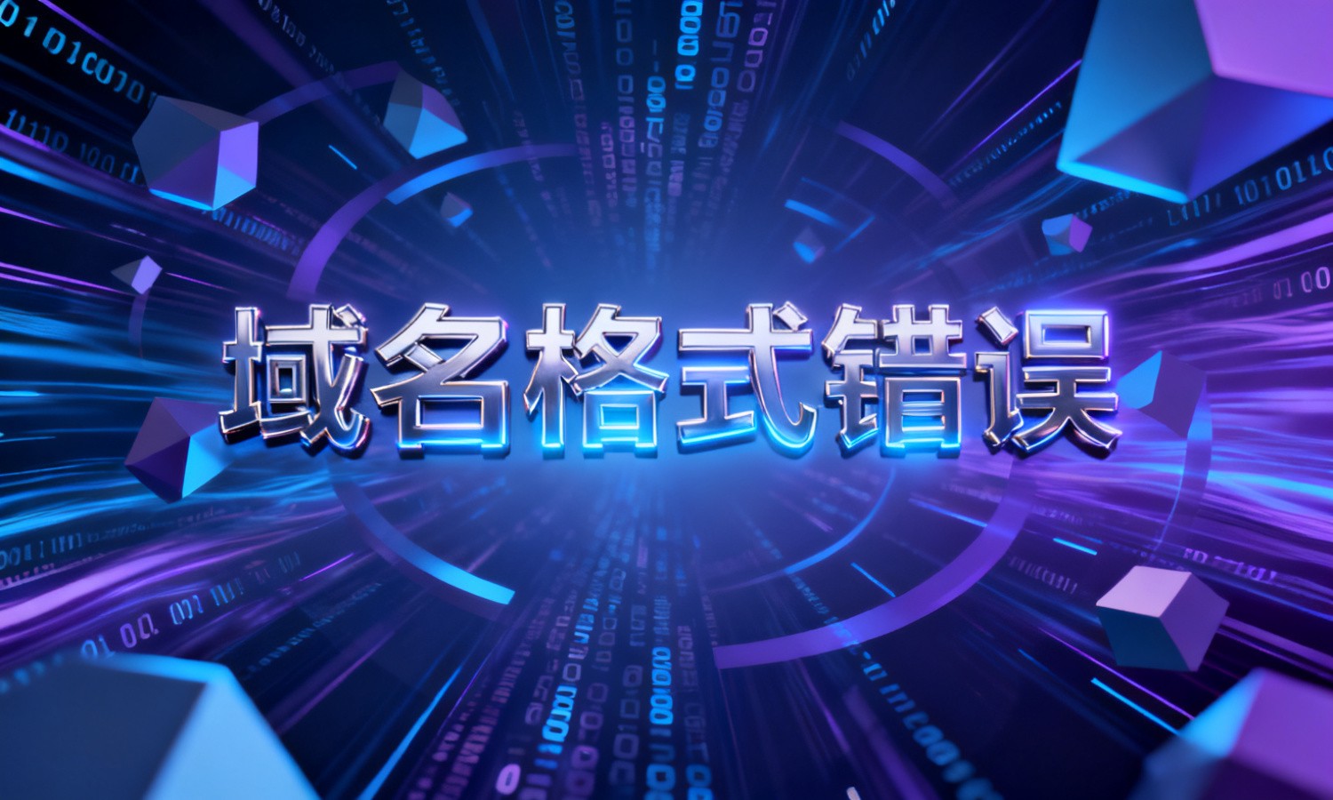 域名格式错误