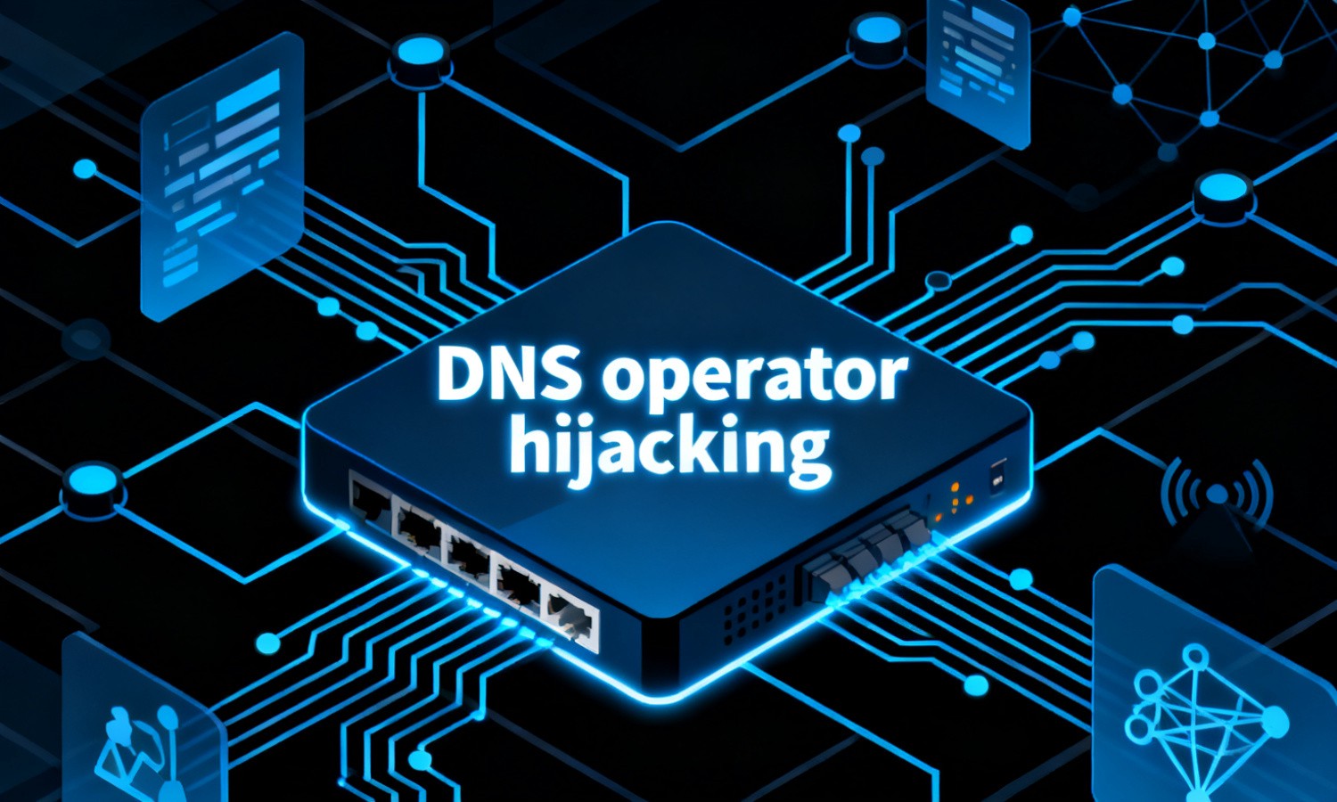 DNS operator hijacking