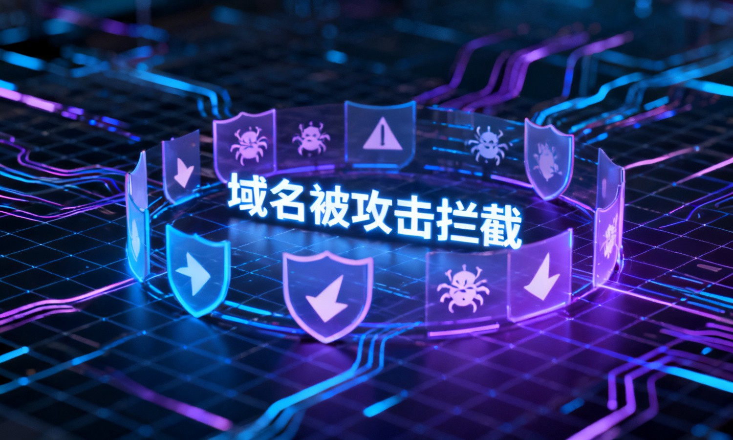 域名被攻击拦截