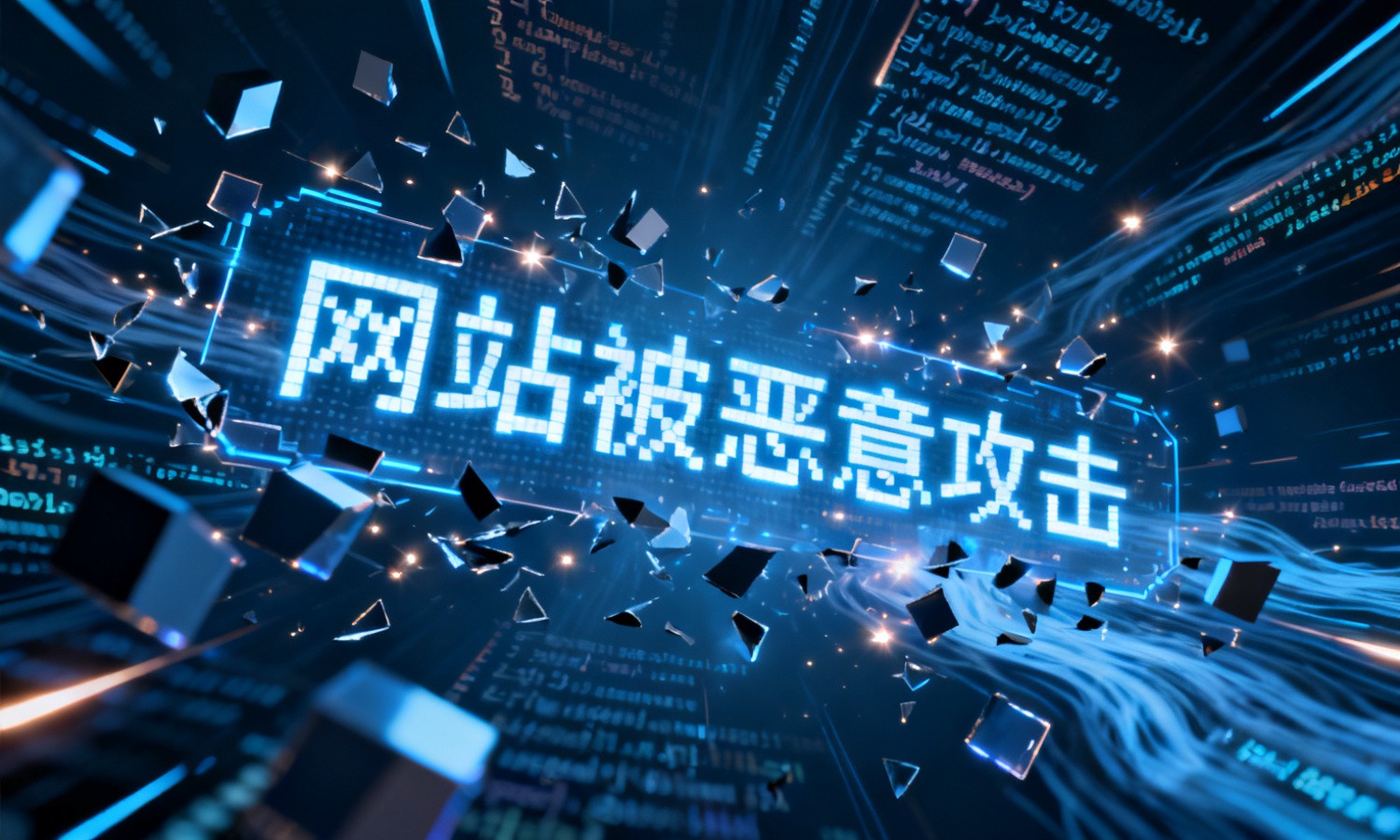 网站被恶意攻击