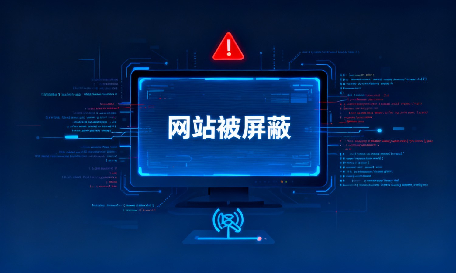网站被屏蔽