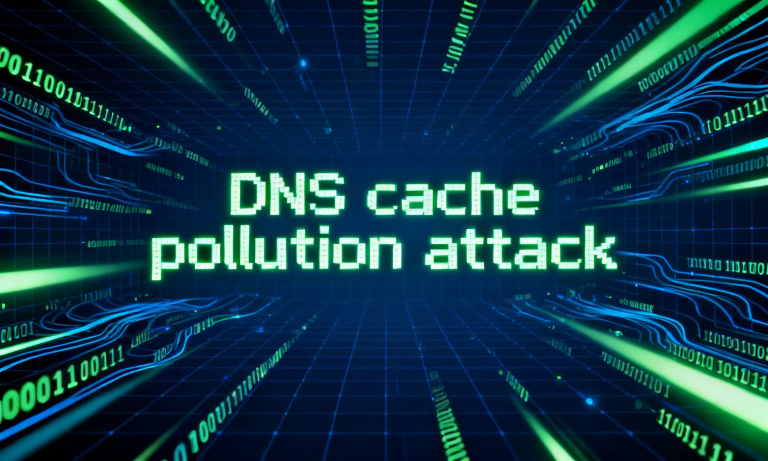 DNS cache pollution attack