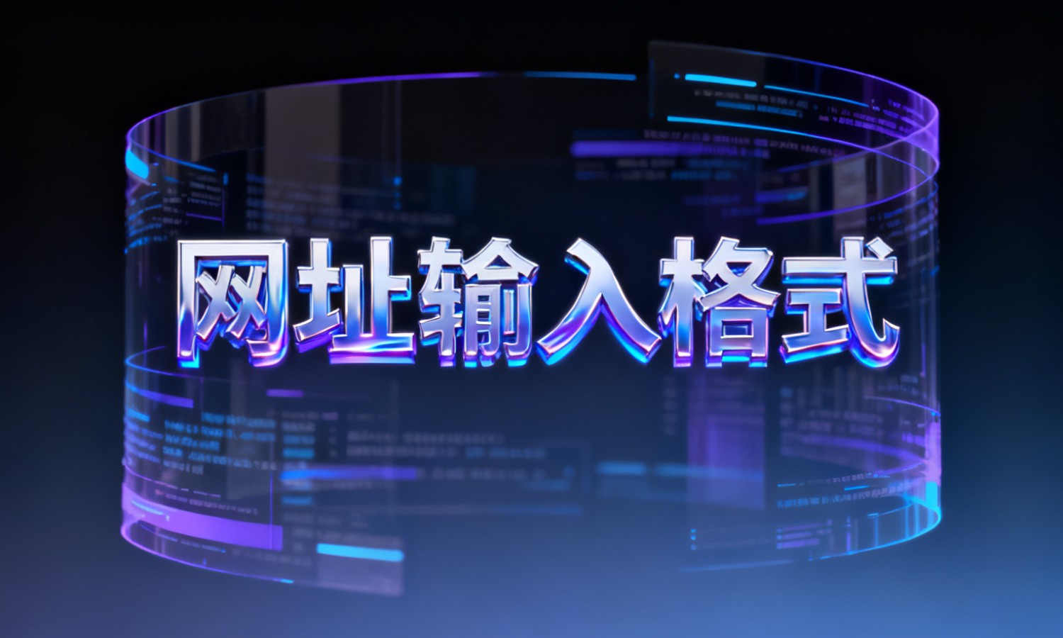网址输入格式