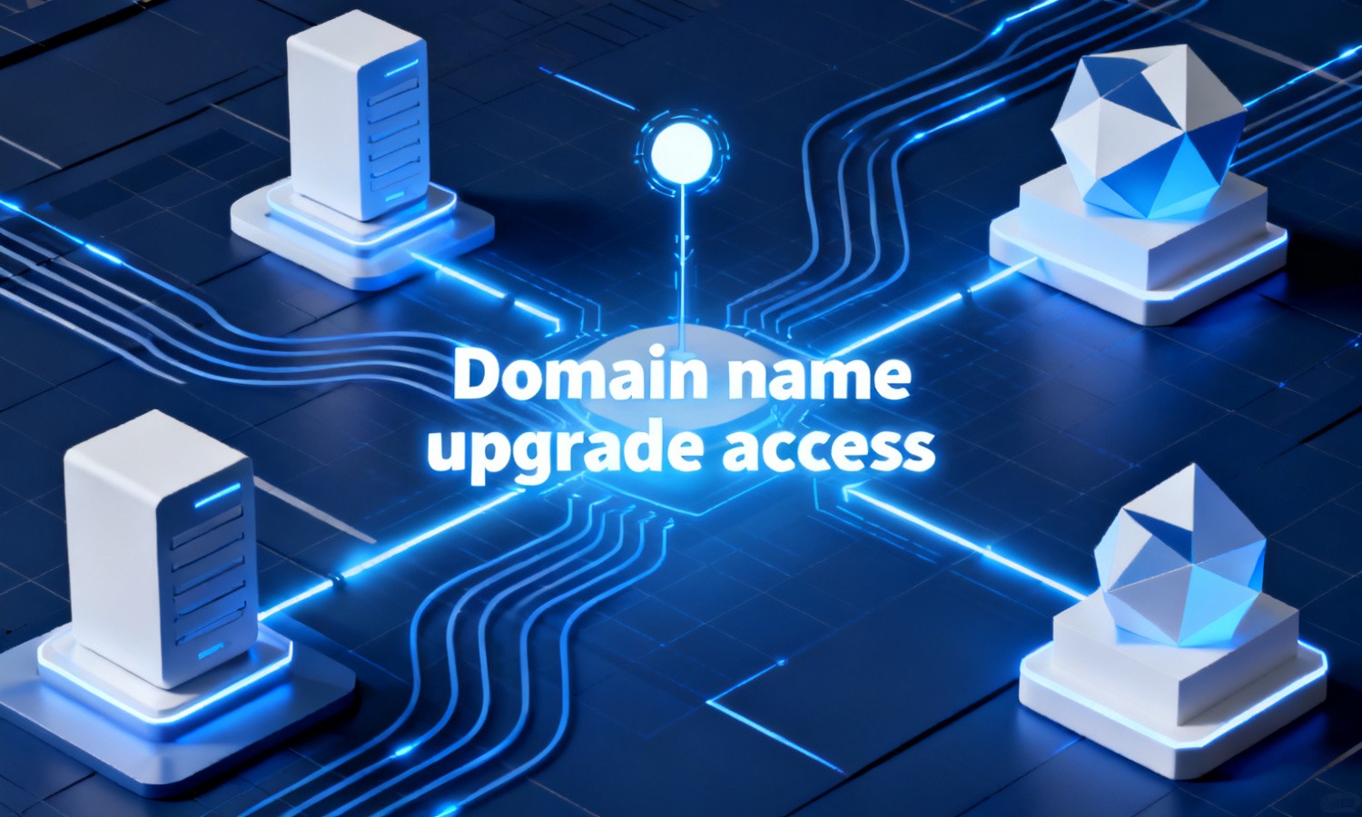 Domain name upgrade access