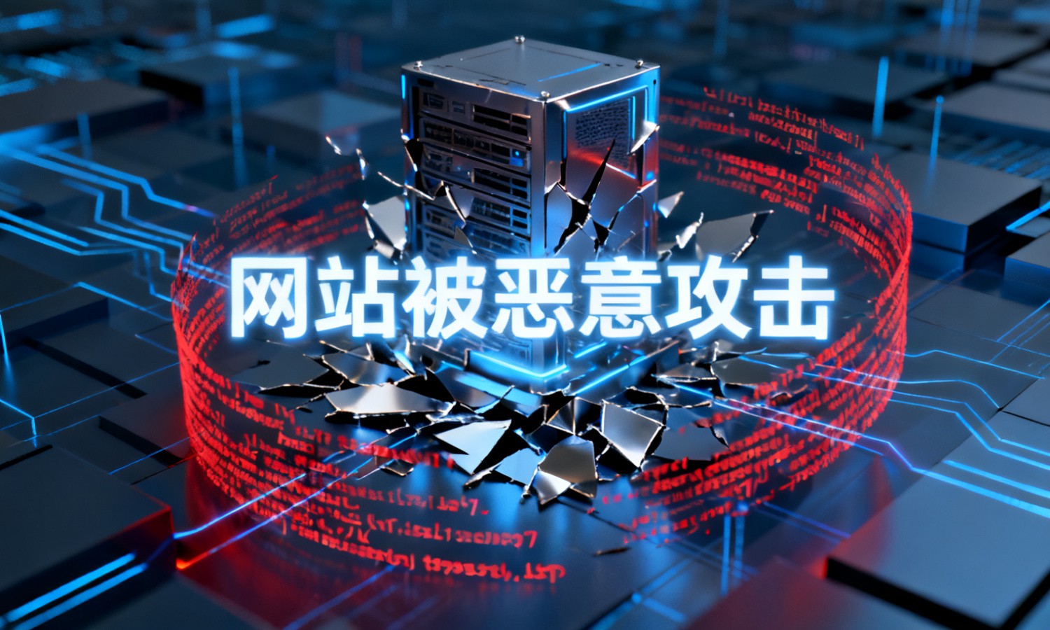 网站被恶意攻击