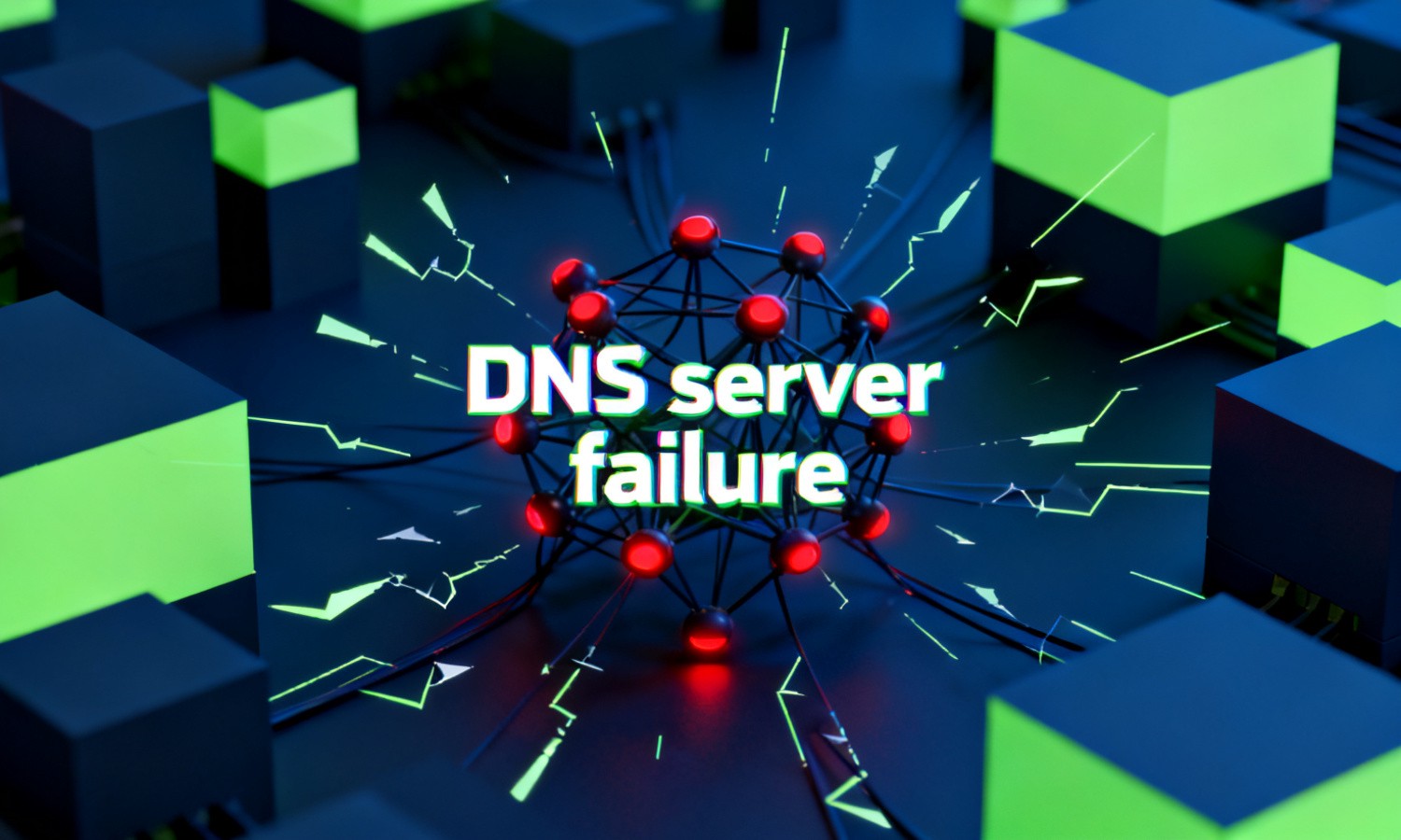 DNS server failure
