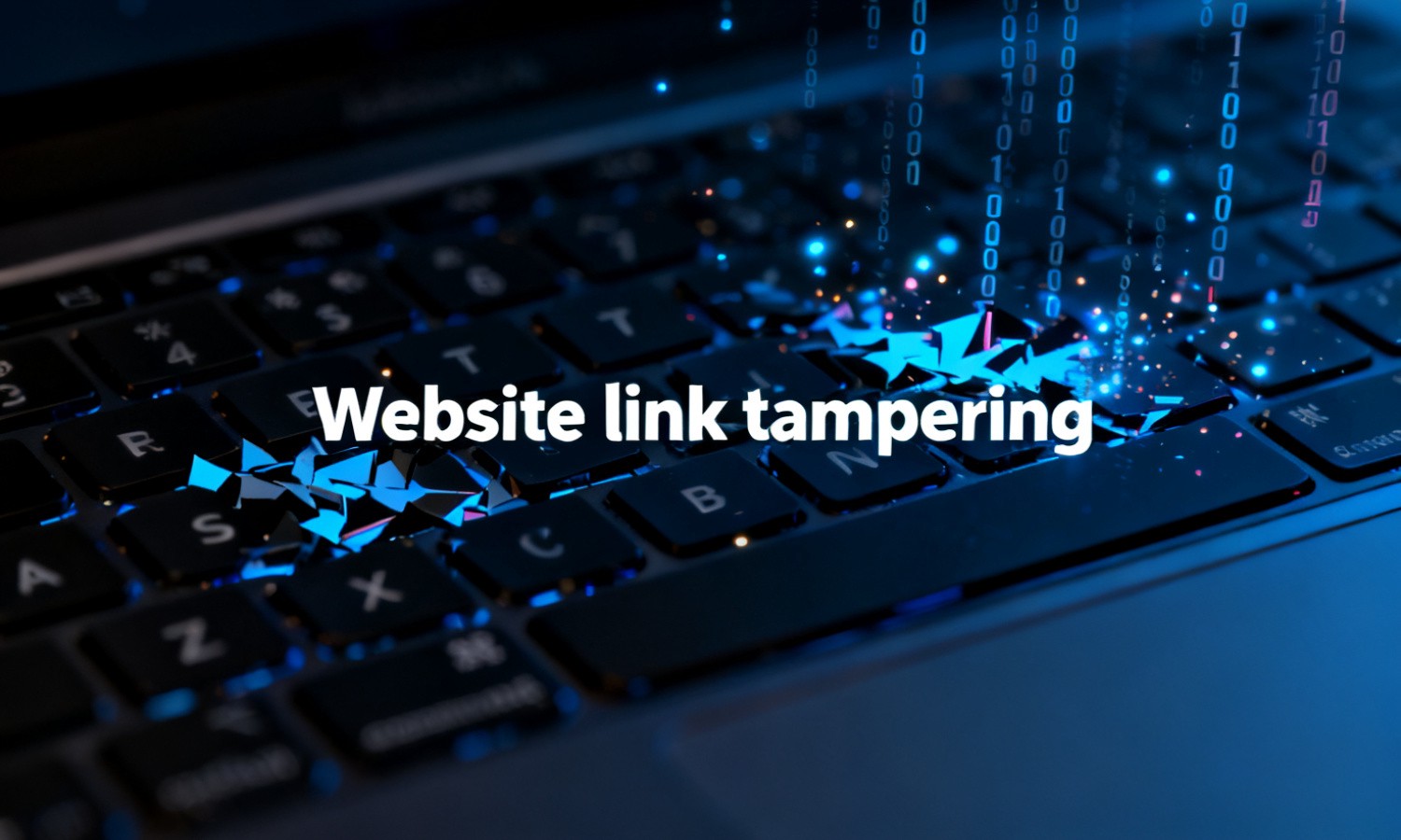 Website link tampering