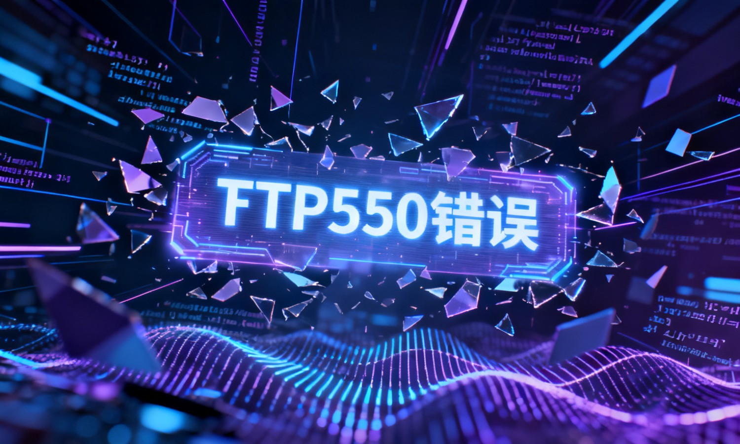 FTP550错误