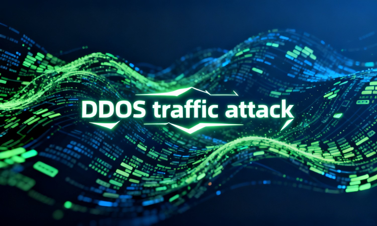 DDoS traffic attack
