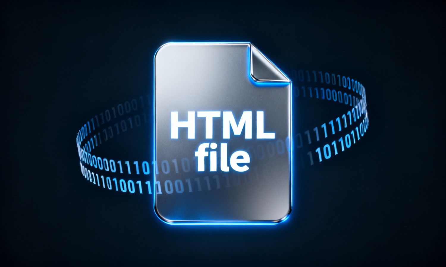 HTML file