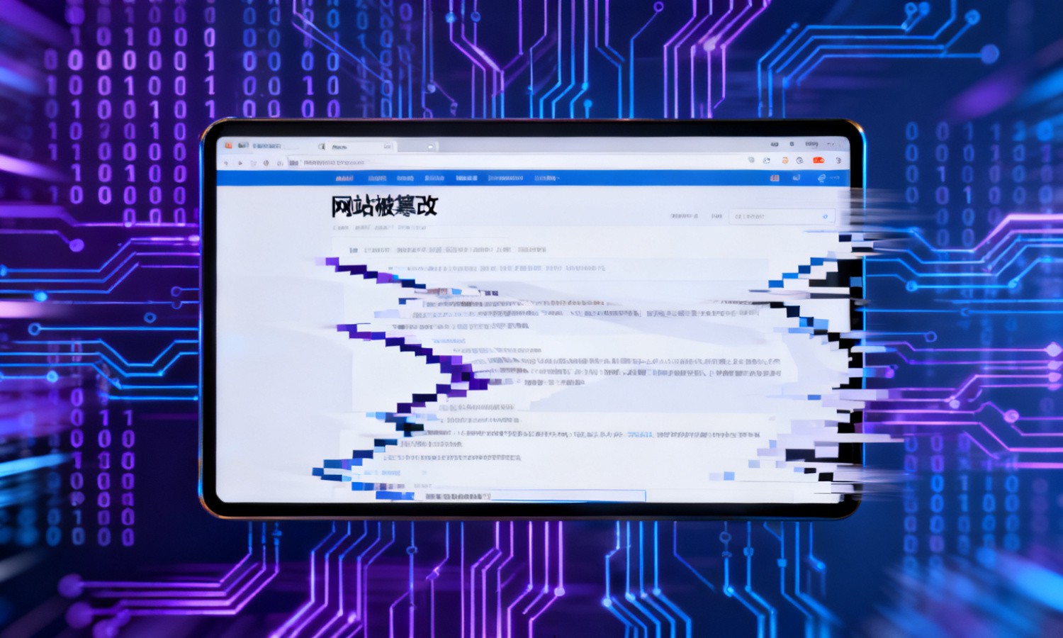 网站被篡改