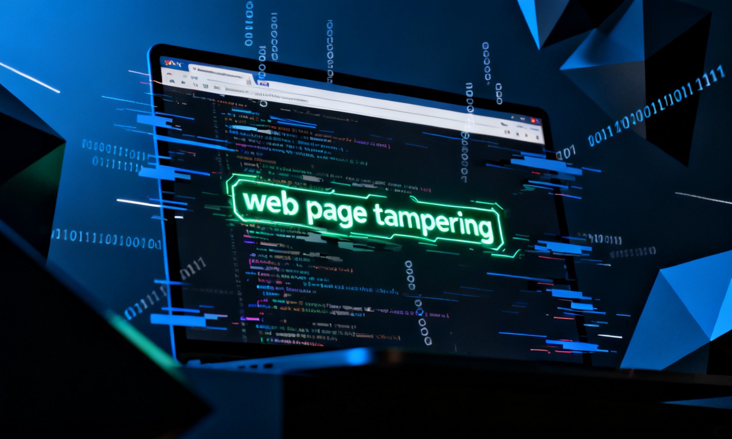 web page tampering
