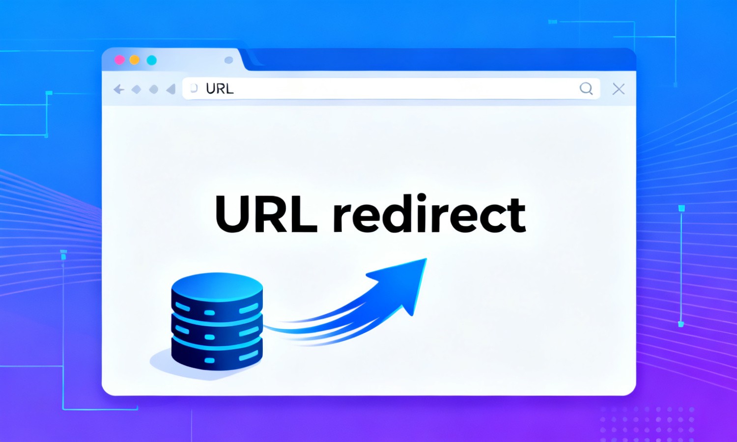 URL redirect