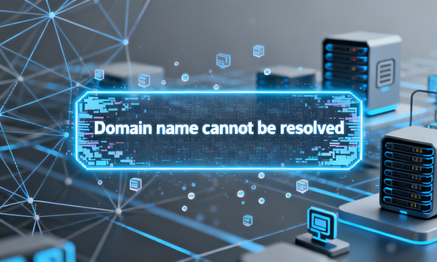 Domain name cannot be resolved