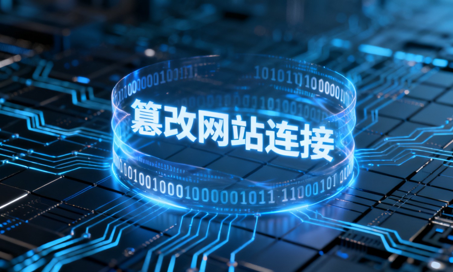 篡改网站连接