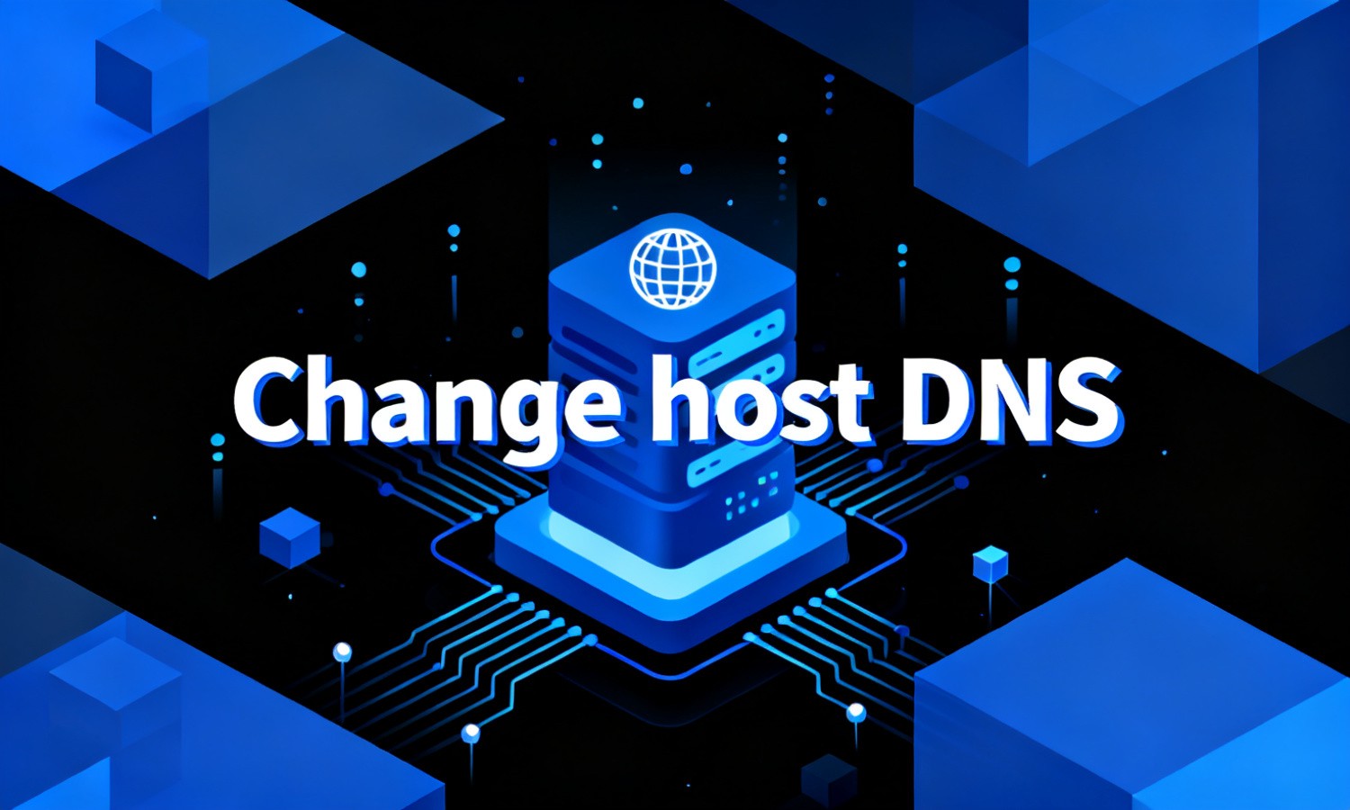 Change host DNS