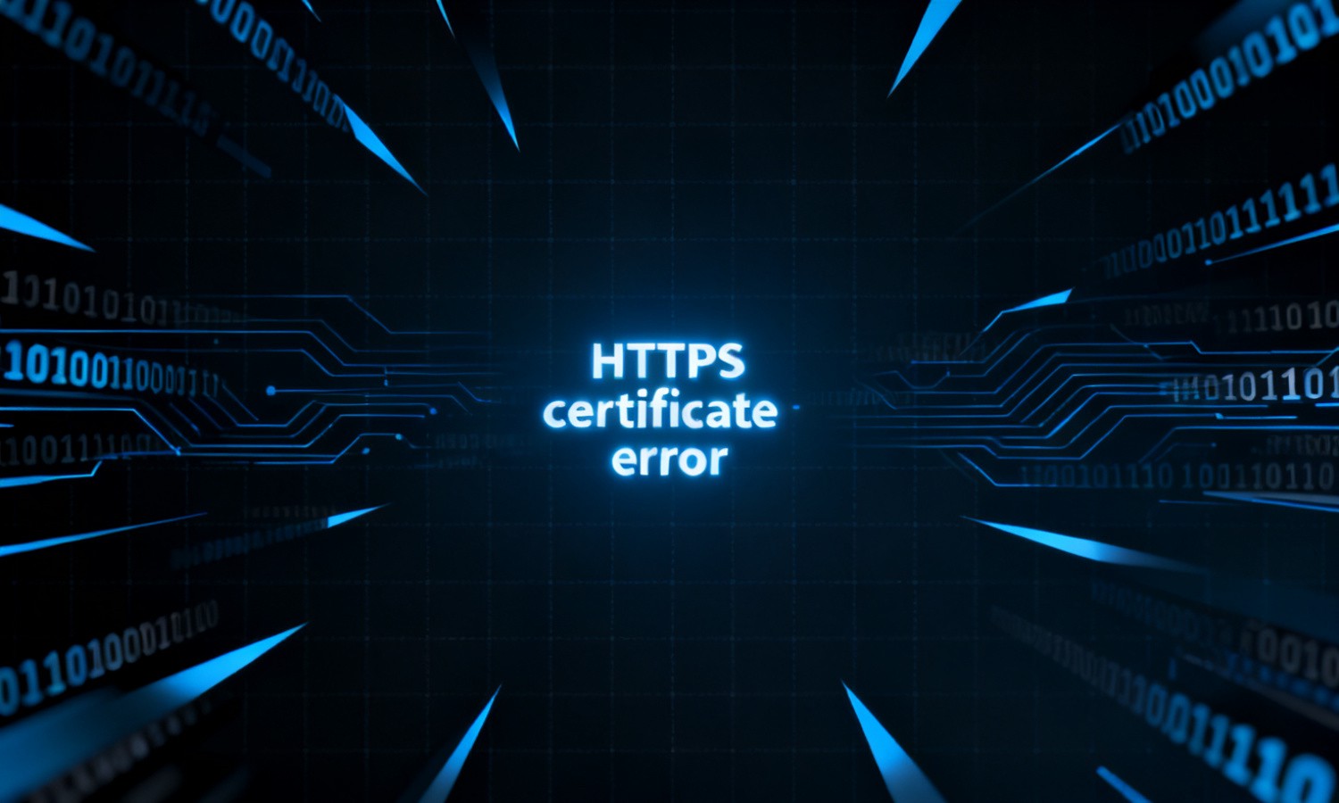 HTTPS certificate error