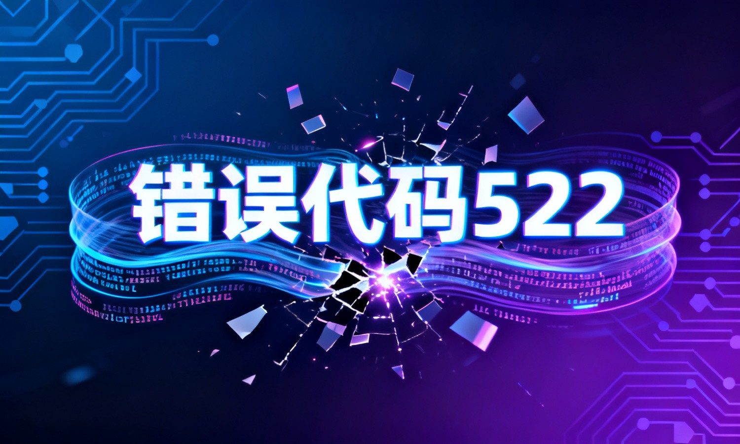 错误代码522