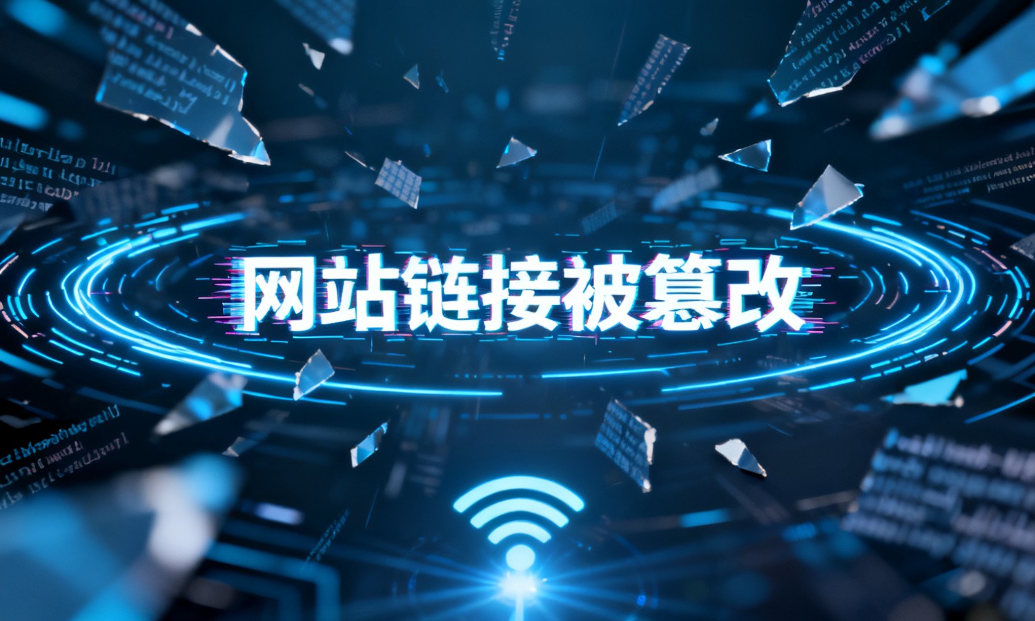 网站链接被篡改