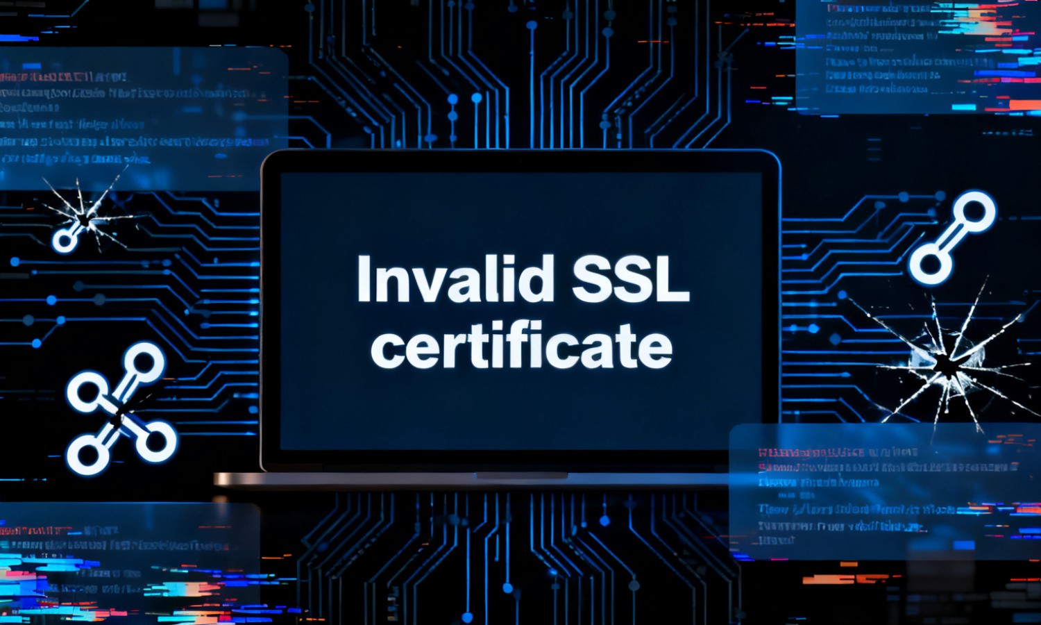 Invalid SSL certificate