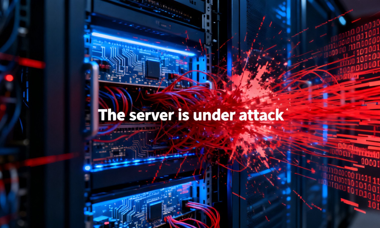 The server is under attack