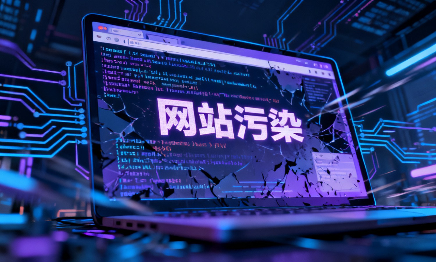 网站污染