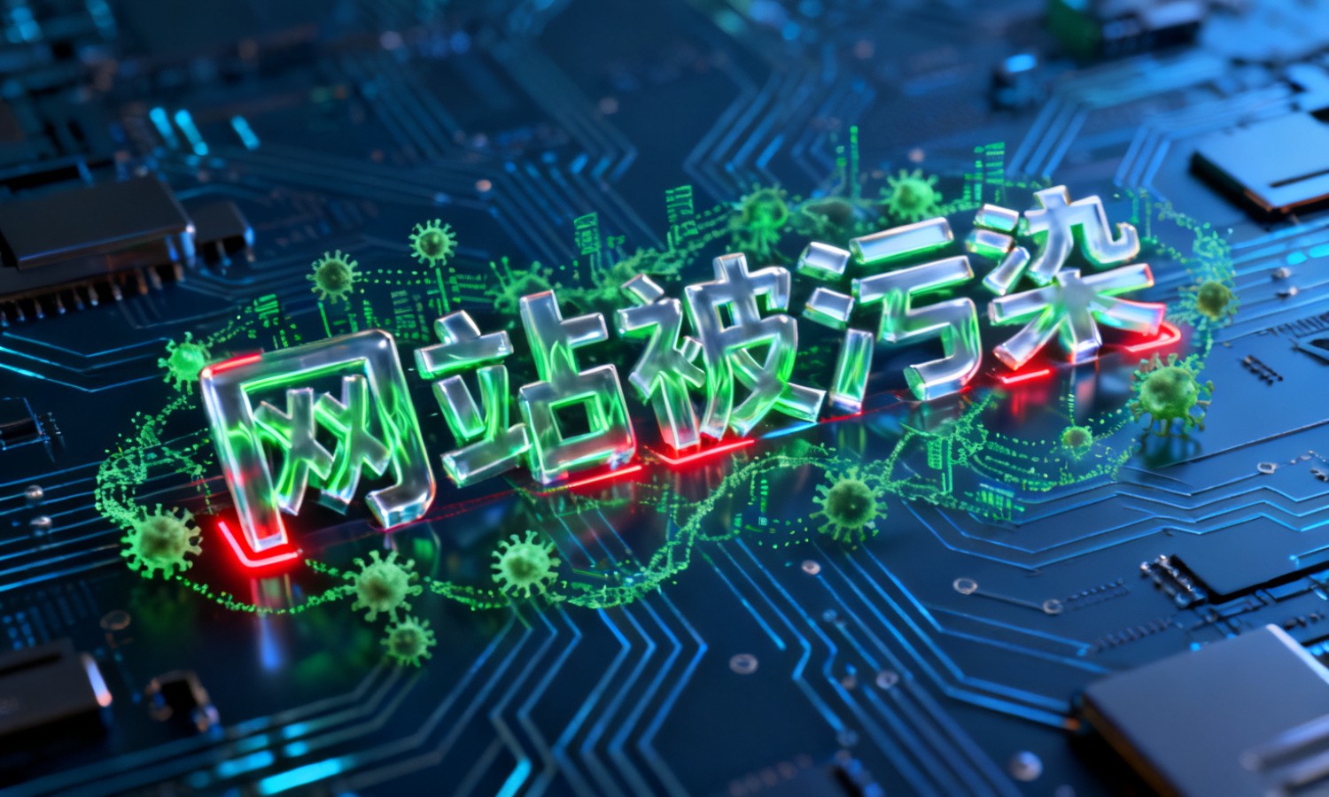 网站被污染