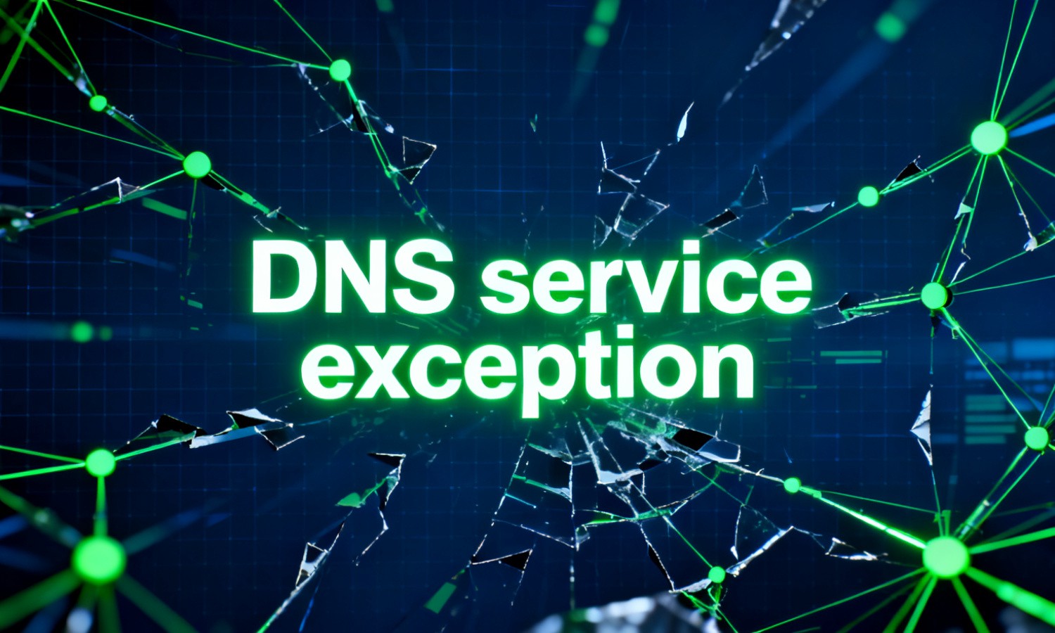 DNS service exception