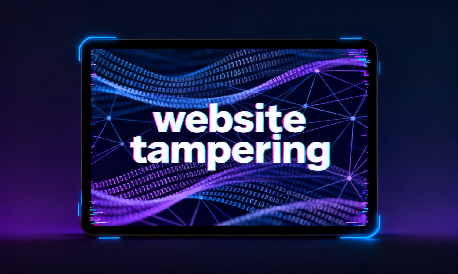 website tampering