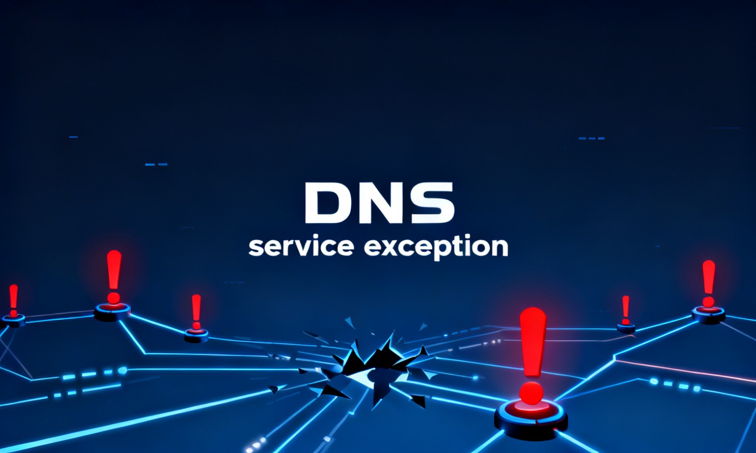 DNS service exception