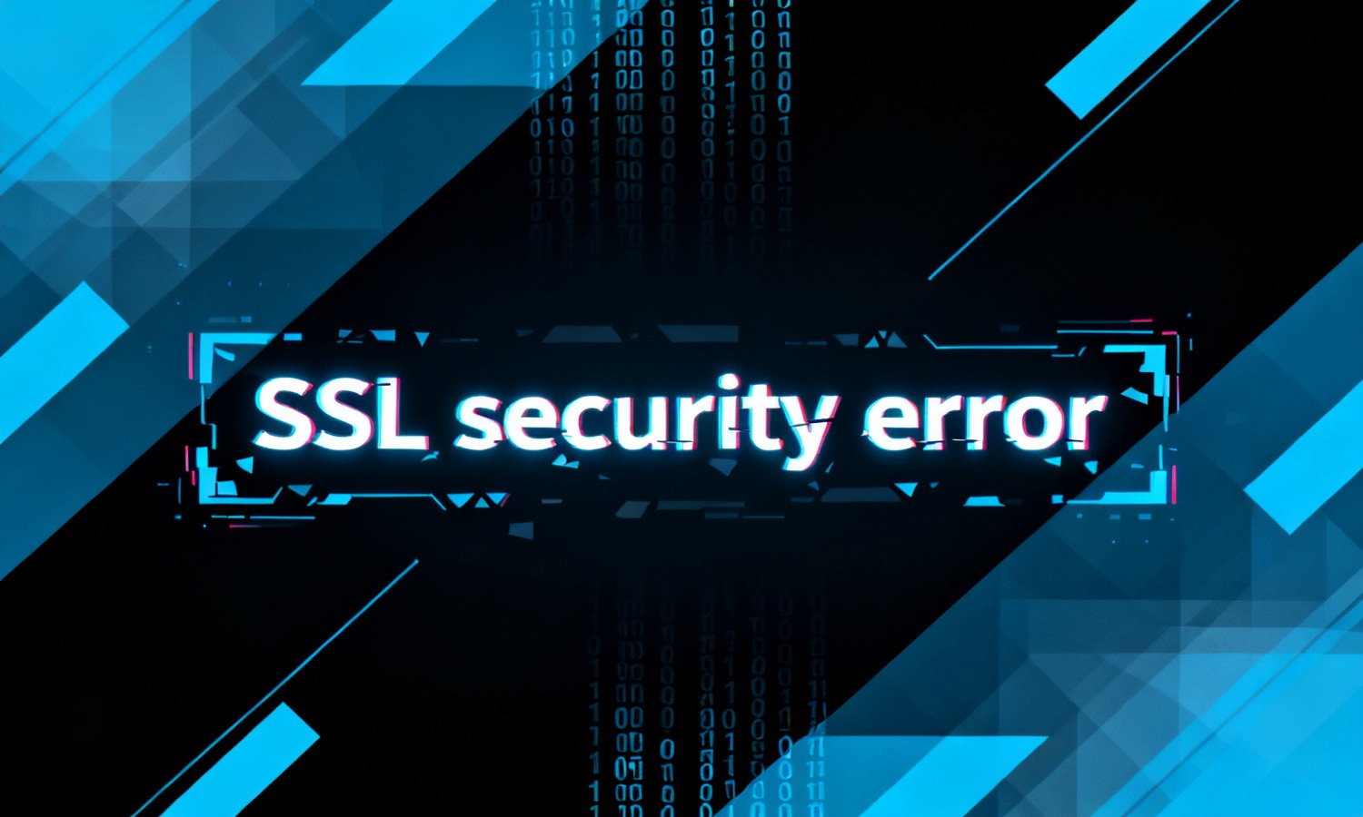 SSL security error