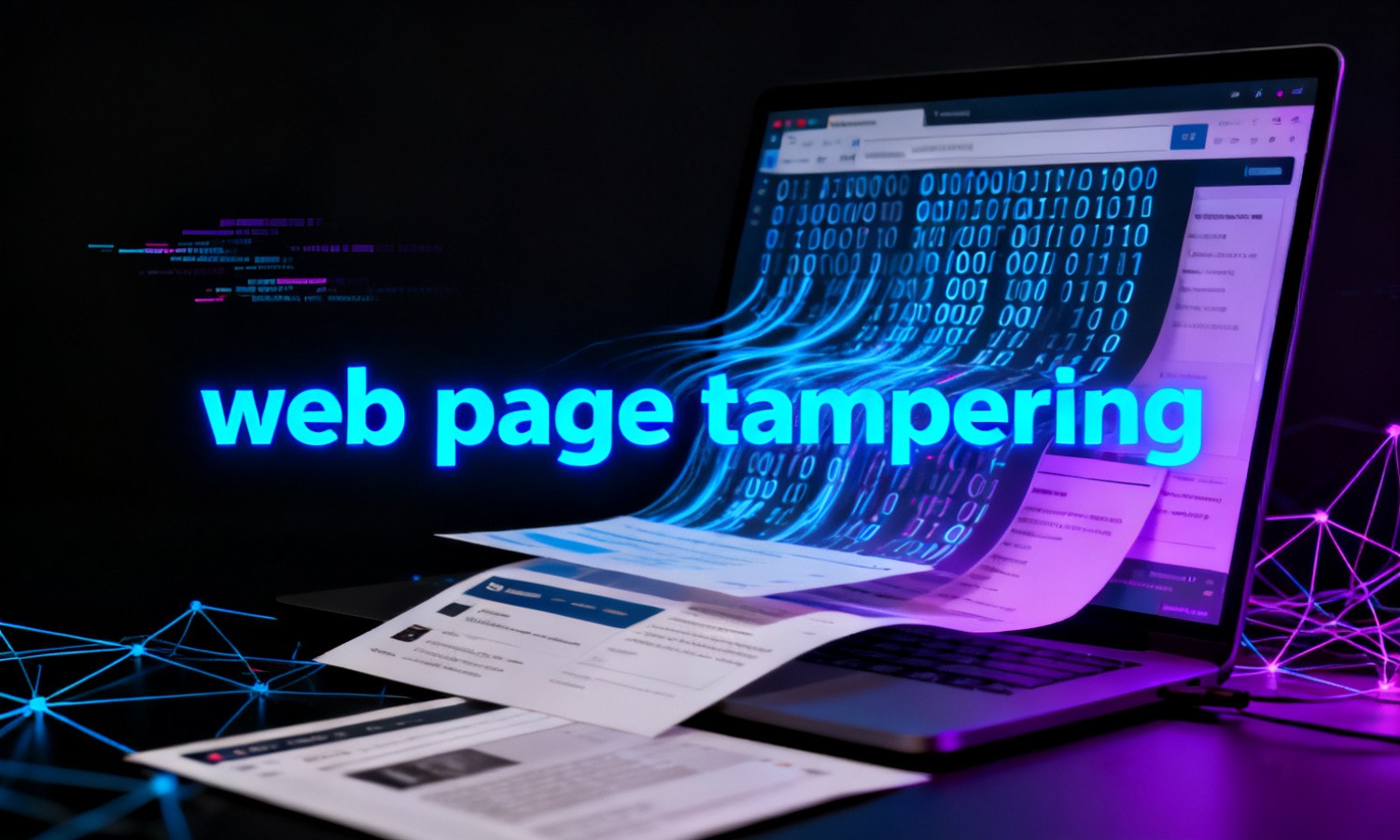 web page tampering