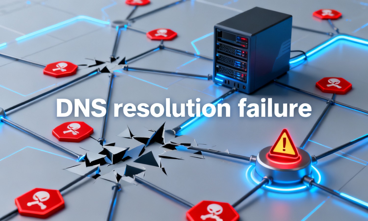 DNS resolution failure
