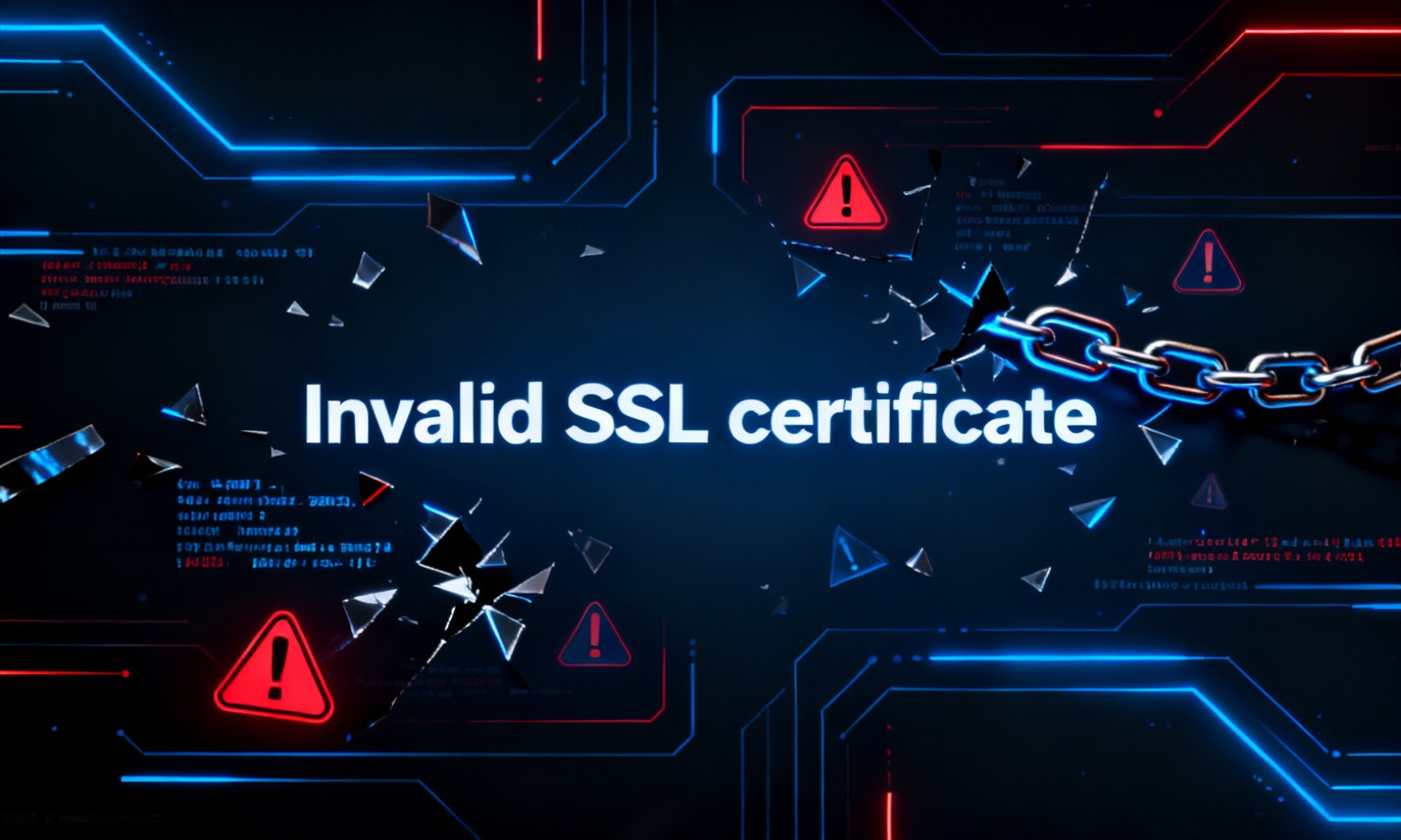 Invalid SSL certificate
