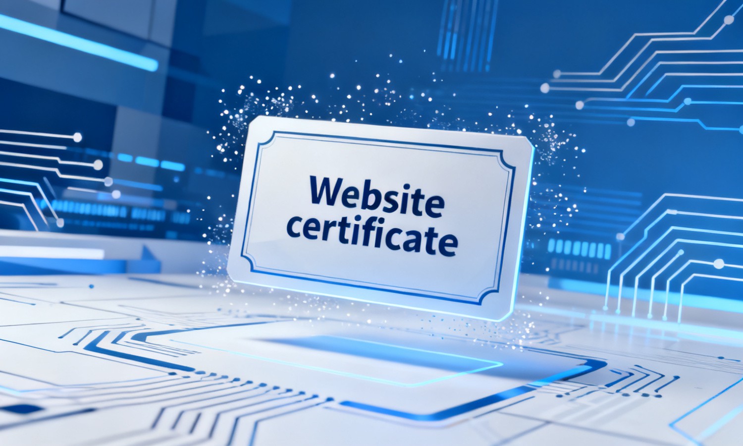 Website certificate