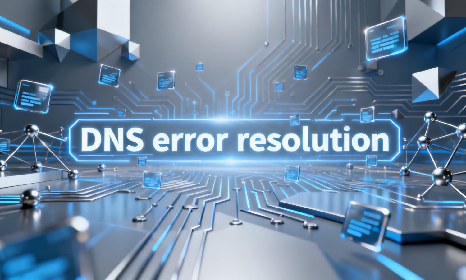 DNS error resolution