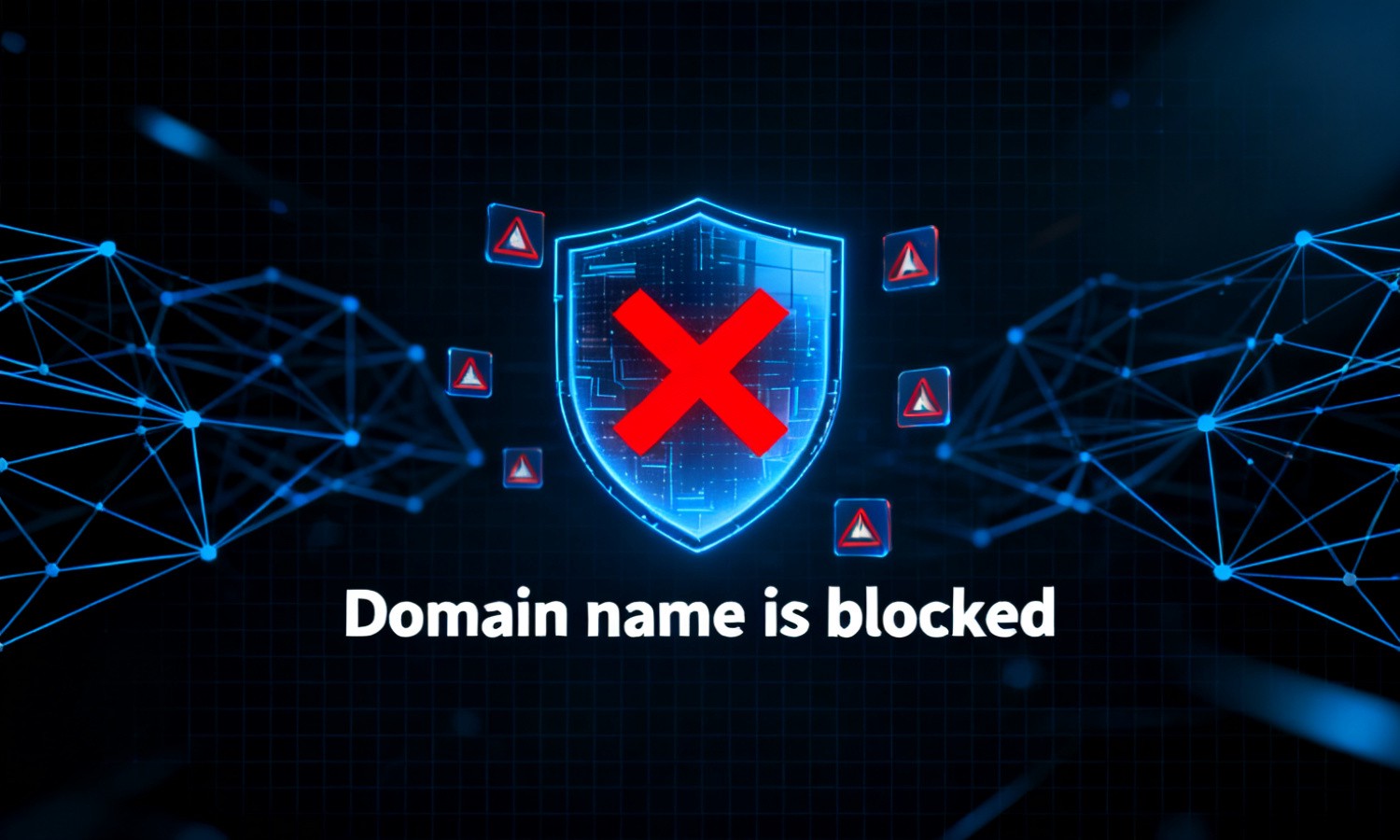 Domain name is blocked