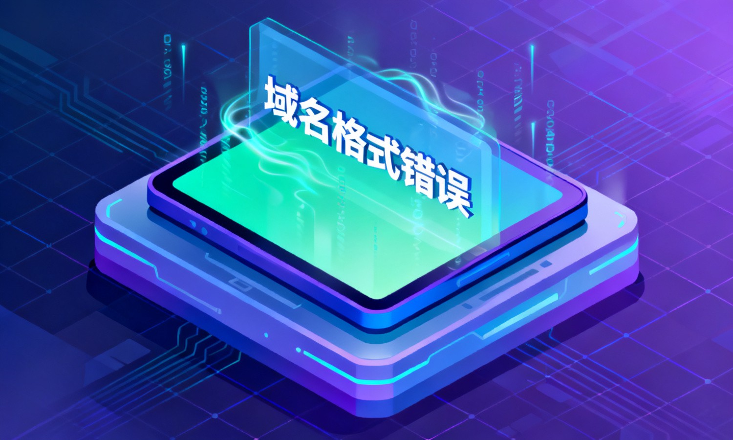 域名格式错误