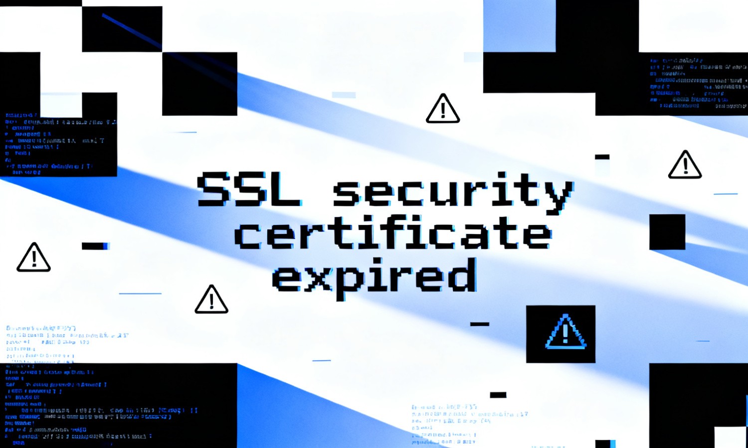 SSL security certificate expired