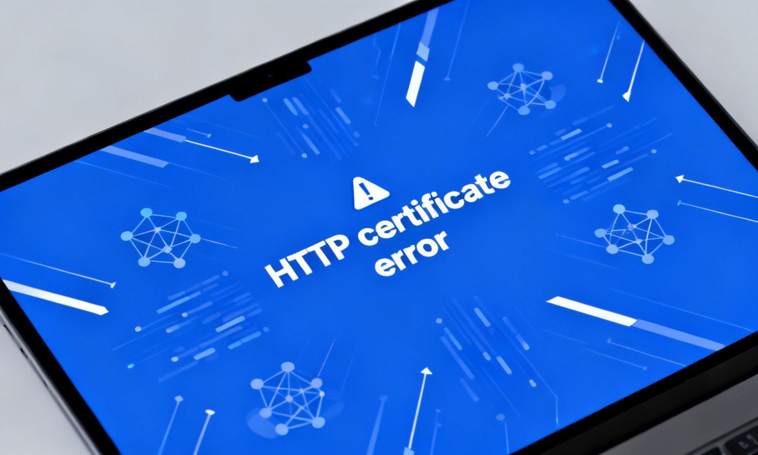 HTTP certificate error