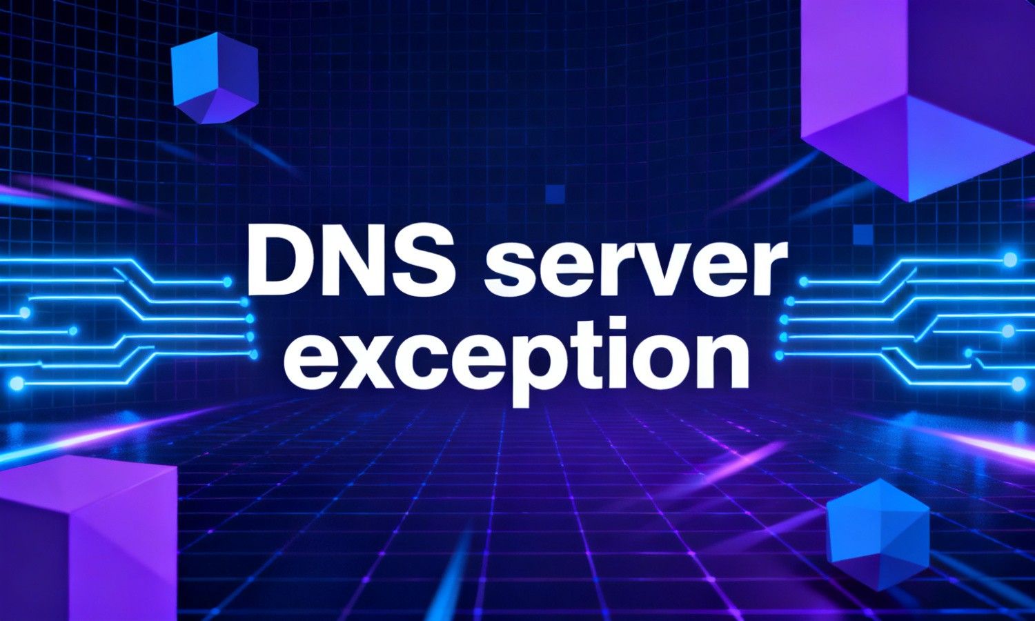 DNS server exception