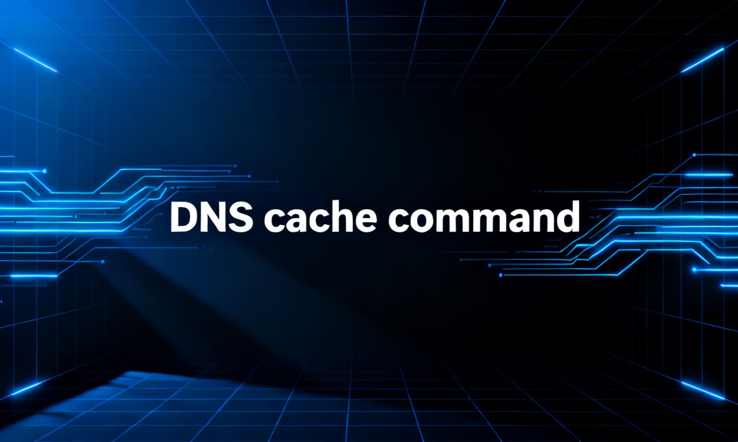 DNS cache command