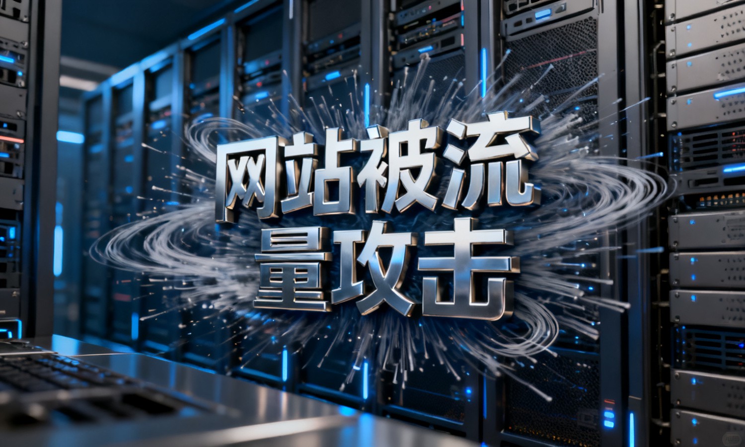 网站被流量攻击