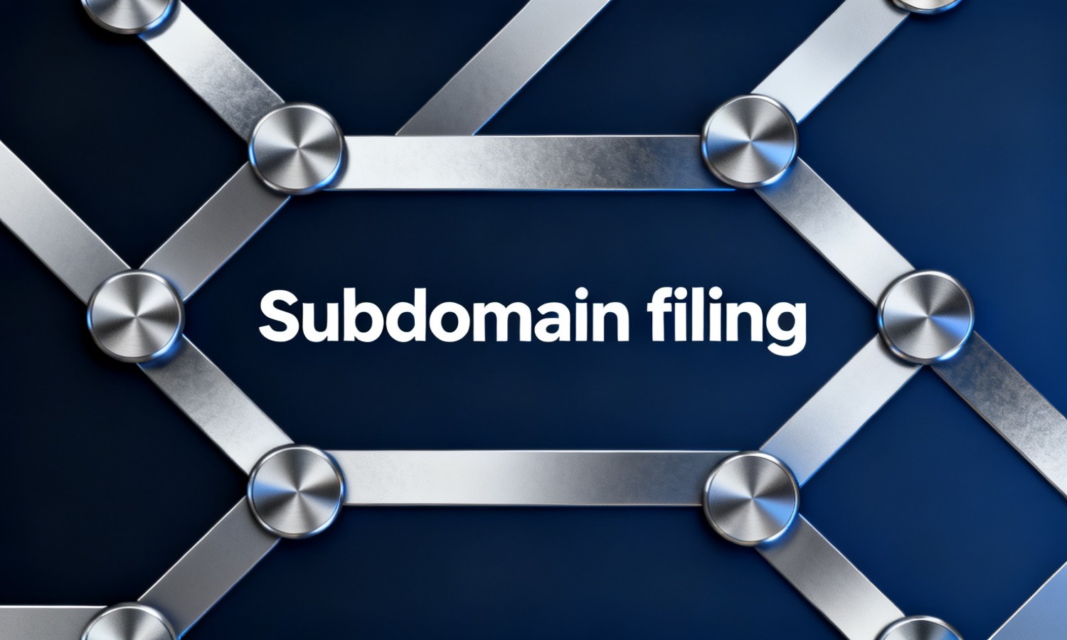 Subdomain filing
