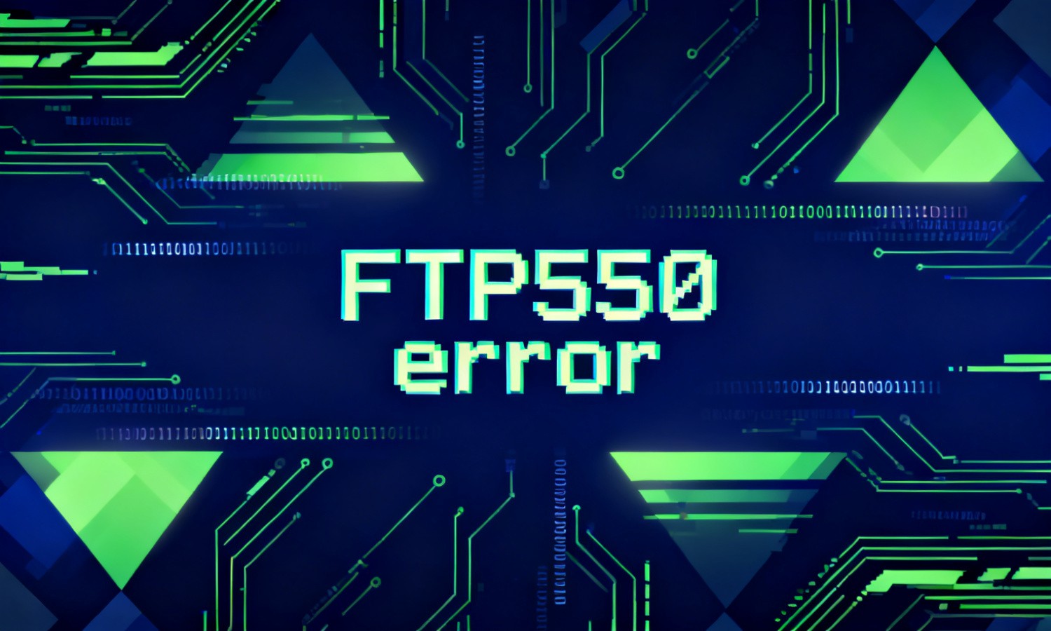 FTP550 error