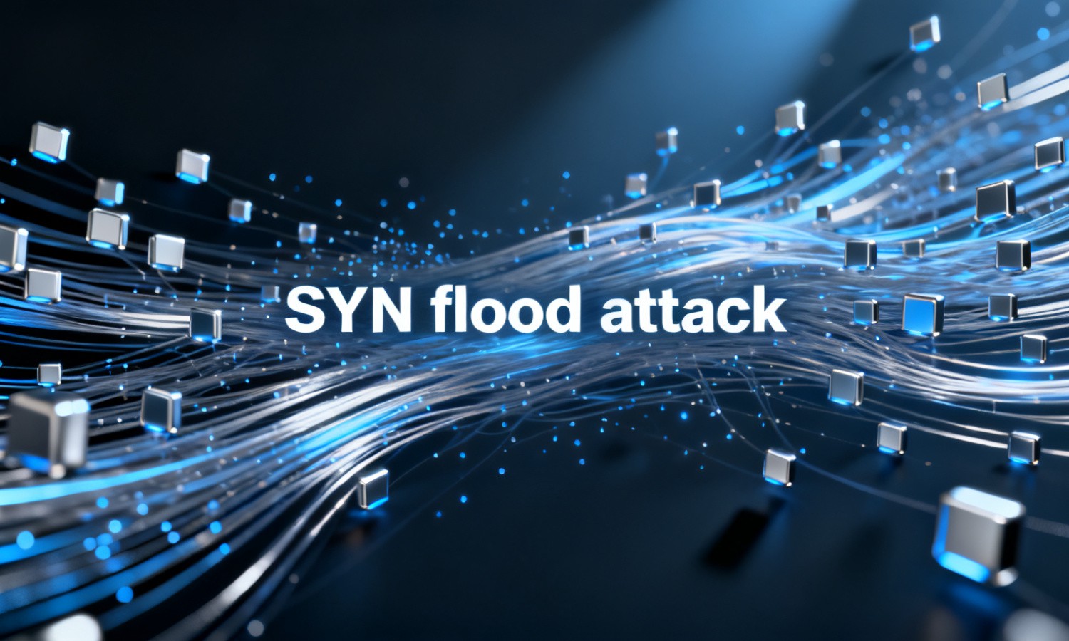 SYN flood attack
